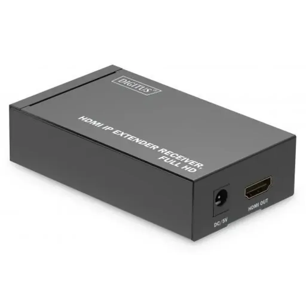 Подовжувач DIGITUS HDMI Full HD IP, приймач для DS-55517, 120м (DS-55518) UA