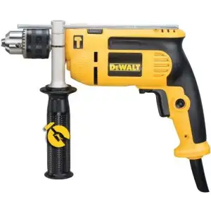Дриль ударний DeWalt 701Вт 5.2Нм 0-2800об/хв 47600уд/хв патрон 13мм 1.6кг (DWD024) UA