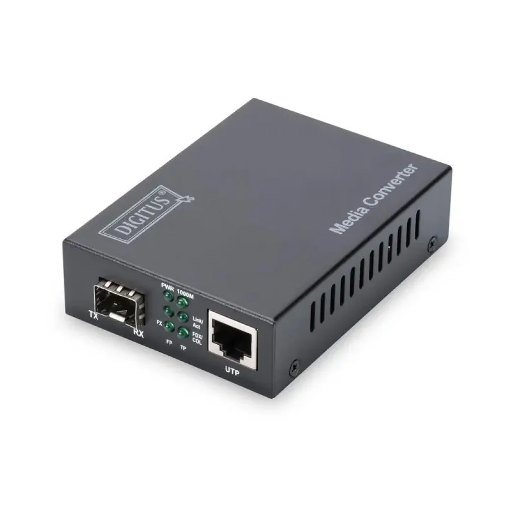 Медіа конвертор DIGITUS Gigabit , RJ45 / SFP (DN-82130) UA