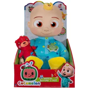 М'яка іграшка CoComelon Roto Plush Bedtime JJ Doll Джей Джей зі звуком, CMW0016 UA