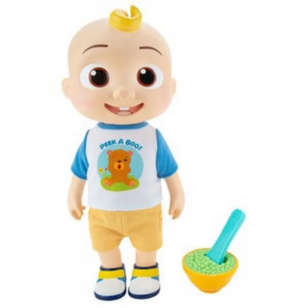 Интерактивная игрушка CoComelon Deluxe Interactive JJ Doll Джей Джей со звуком, CMW0058 UA