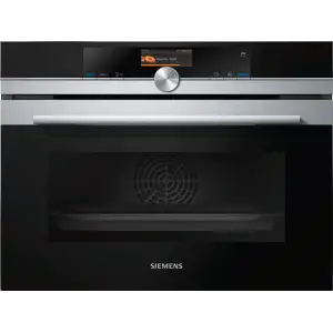Встраиваемый эл. дух. шкаф Siemens CS636GBS2 - Ш-45см/13 реж/47л./А+/диспл/нерж UA