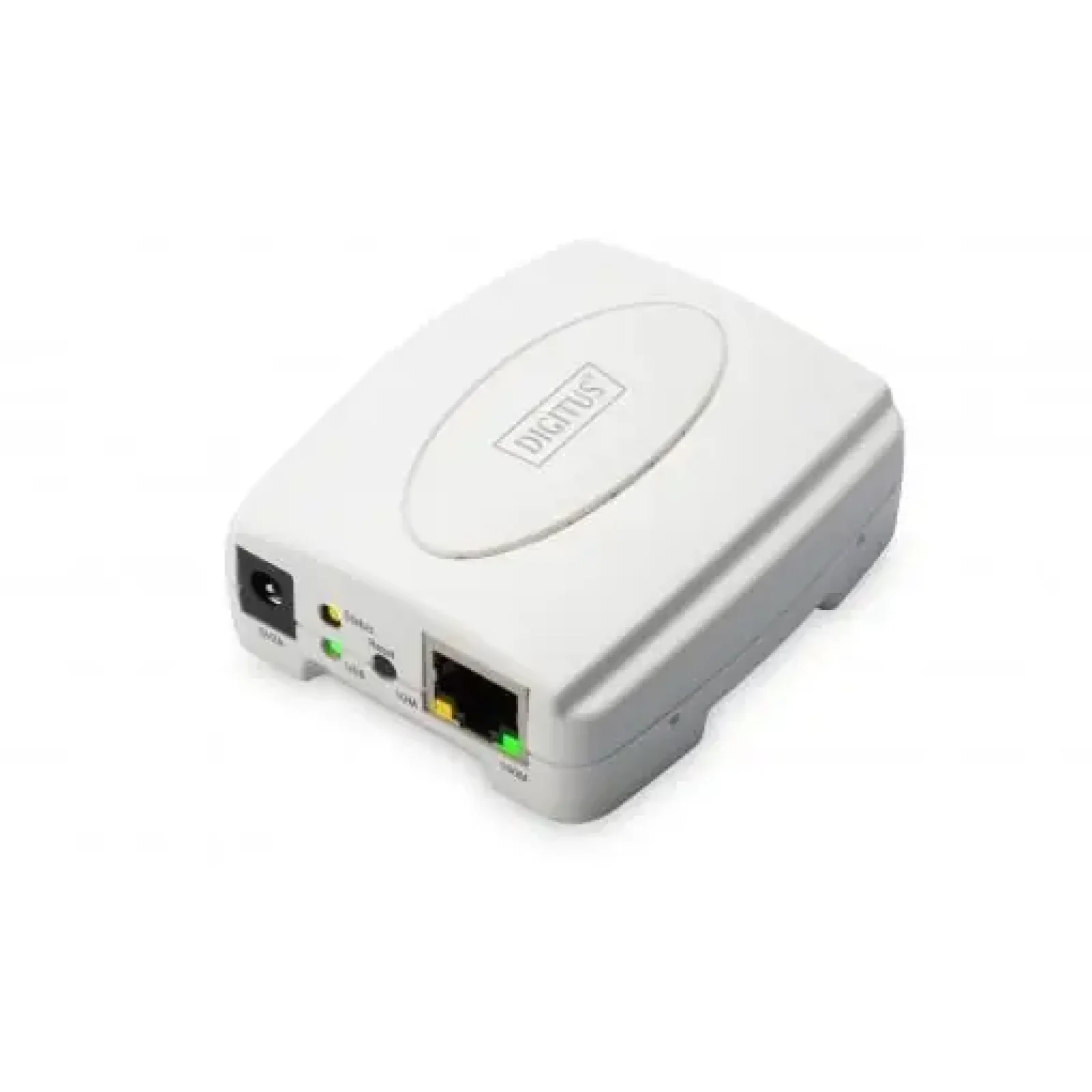 Принт-сервер DIGITUS Fast Ethernet, 1xRJ45, 1xUSB A 2.0 (DN-13003-2) UA