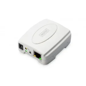 Принт-сервер DIGITUS Fast Ethernet, 1xRJ45, 1xUSB A 2.0 (DN-13003-2) UA