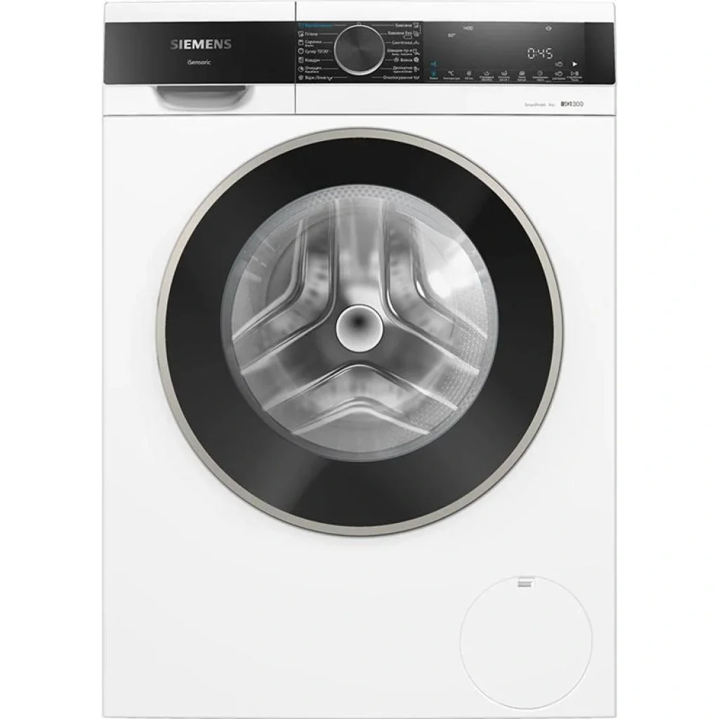 Пральна машина Siemens фронтальна, 9кг, 1400, A+++, 60см, дисплей, білий, WG44A2Z0UA UA