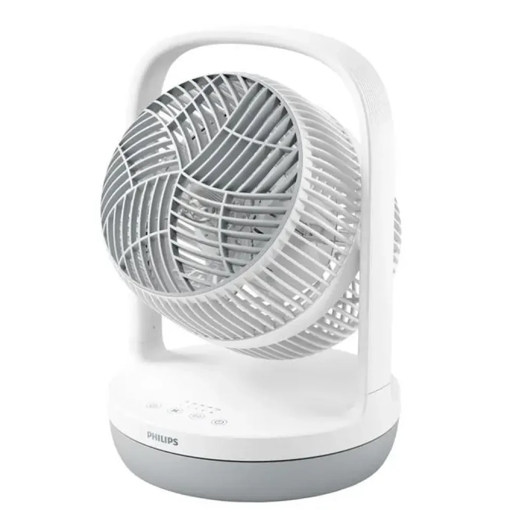 Вентилятор Philips настільний Series 2000, 22см, 28Вт, таймер, поворот 180, білий (CX2050/00) UA