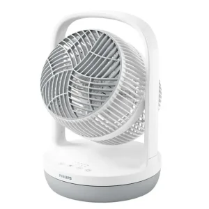 Вентилятор Philips настільний Series 2000, 22см, 28Вт, таймер, поворот 180, білий (CX2050/00) UA