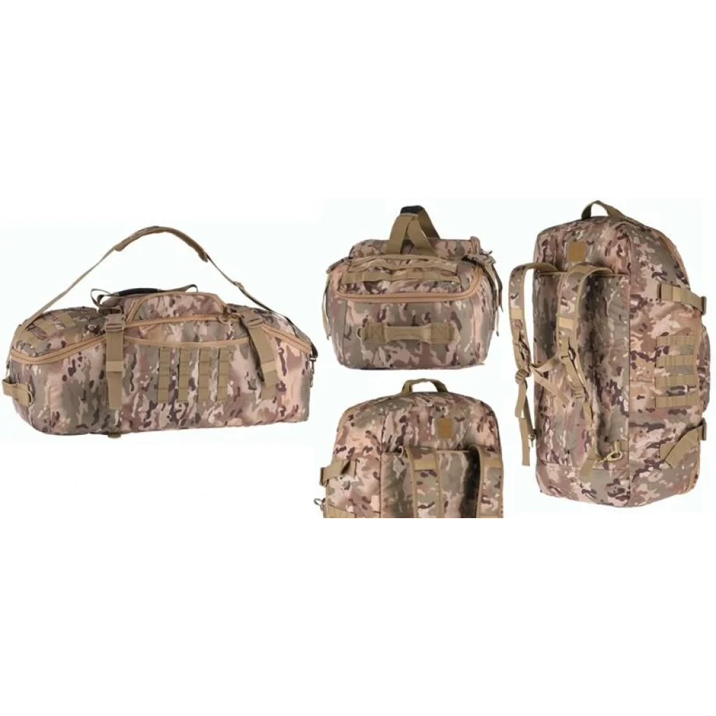 Сумка-баул рюкзак 2Е Tactical XL камуфляж 2E-MILDUFBKP-XL-MC UA