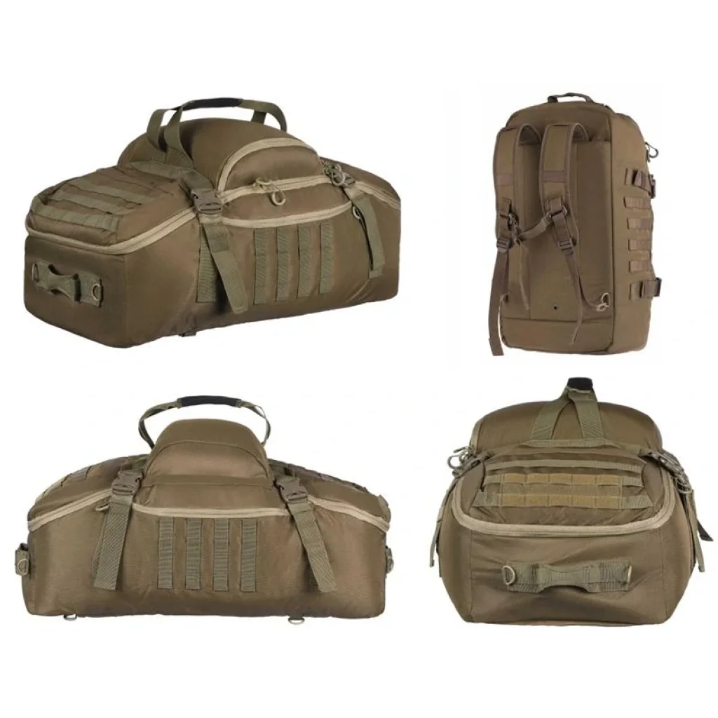 Сумка-баул рюкзак 2Е Tactical XL зелена 2E-MILDUFBKP-XL-OG UA