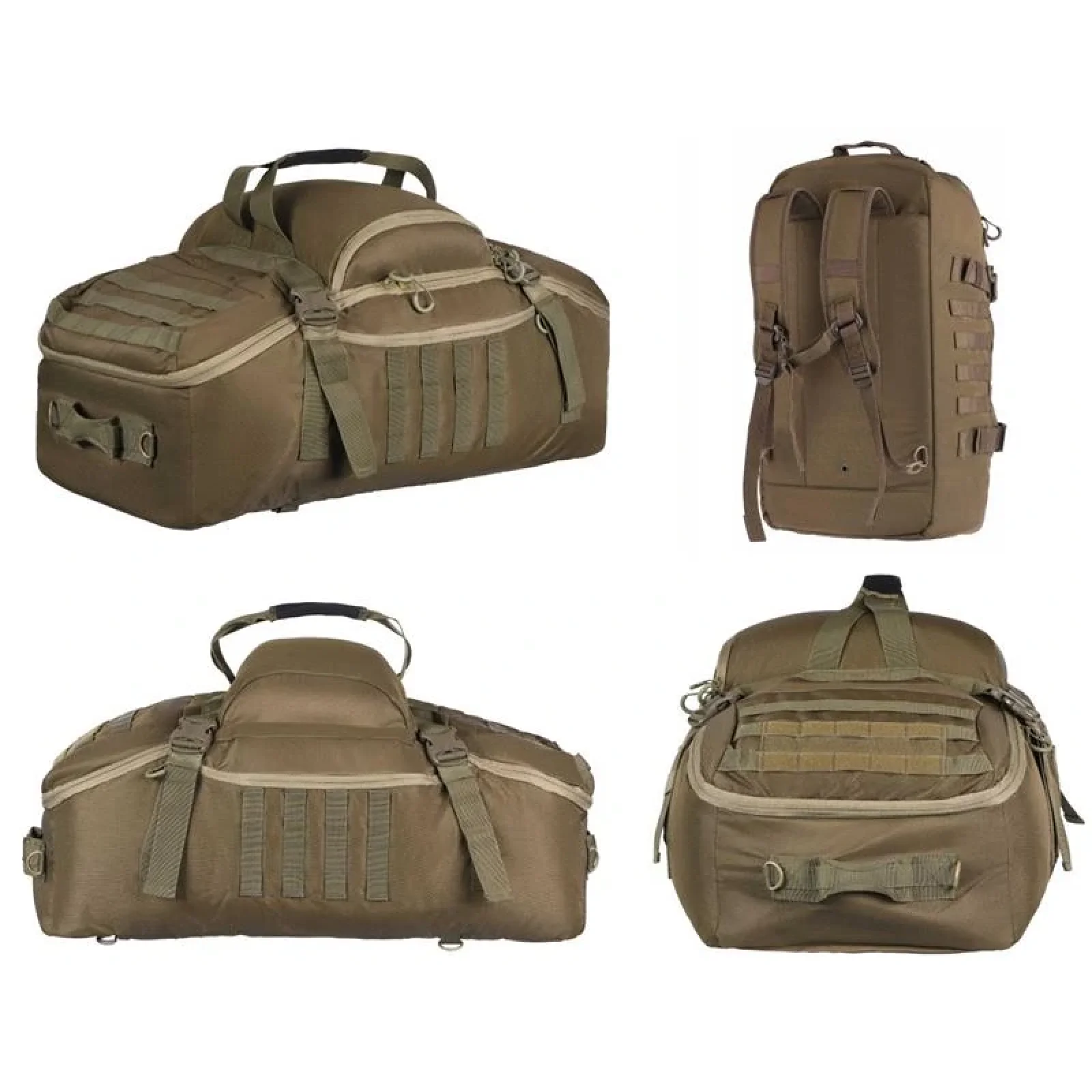 Сумка-баул рюкзак 2Е Tactical XL зелена 2E-MILDUFBKP-XL-OG UA