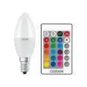 Лампа OSRAM LED E14 RGB 5.5Вт 2700К 470Лм В40 (4058075430853) UA