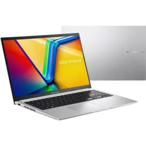 Ноутбук ASUS Vivobook 15 M1502YA-BQ347 15.6" FHD IPS, AMD R5-7430U, 16GB, F512GB, UMA, noOS, Сріблястий (90NB0X22-M00FJ0) UA