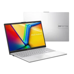 Ноутбук ASUS Vivobook Go 15 E1504FA-BQ049 15.6" FHD IPS, AMD R5-7520U, 8GB, F512GB, UMA, NoOS, Сріблястий (90NB0ZR1-M02DY0) UA