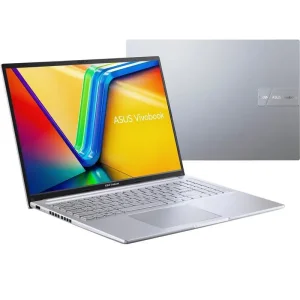 Ноутбук ASUS Vivobook 16 M1605YA-MB542 16" WUXGA IPS, AMD R5-7430U, 16GB, F512GB, UMA, noOS, Сріблястий (90NB10R2-M00V70) UA