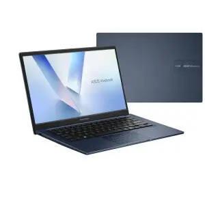 Ноутбук ASUS Vivobook 14 X1404VA-EB1527 14" FHD IPS, Intel 3 100U, 16GB, F512GB, UMA, NoOS, Блакитний (90NB13U1-M00LK0) UA