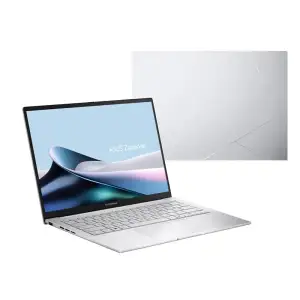 Ноутбук ASUS Zenbook 14 UX3405CA-ST1262 14" 3K OLED, Intel Ultra 5 225H, 16GB, F1TB, UMA, NoOS, Сріблястий (90NB14W2-M01V90) UA