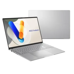 Ноутбук ASUS Vivobook S 16 M5606KA-RI010 16" 3K OLED, AMD AI 7 350, 16GB, F1TB, UMA, NoOS, Сріблястий (90NB1593-M000B0) UA