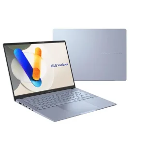 Ноутбук ASUS Vivobook S 14 S5406SA-PP113 14" 3K OLED, Intel Ultra 5 226V, 16GB, F1TB, UMA, NoOS, Блакитний (90NB15R2-M00FW0) UA