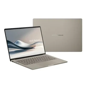 Ноутбук ASUS Zenbook A14 UX3407RA-QD906W 14" WUXGA OLED, Snapdragon X Elite X1E 78 100, 32GB, F1TB, UMA, Win11, Бежевий (90NB16G1-M000R0) UA