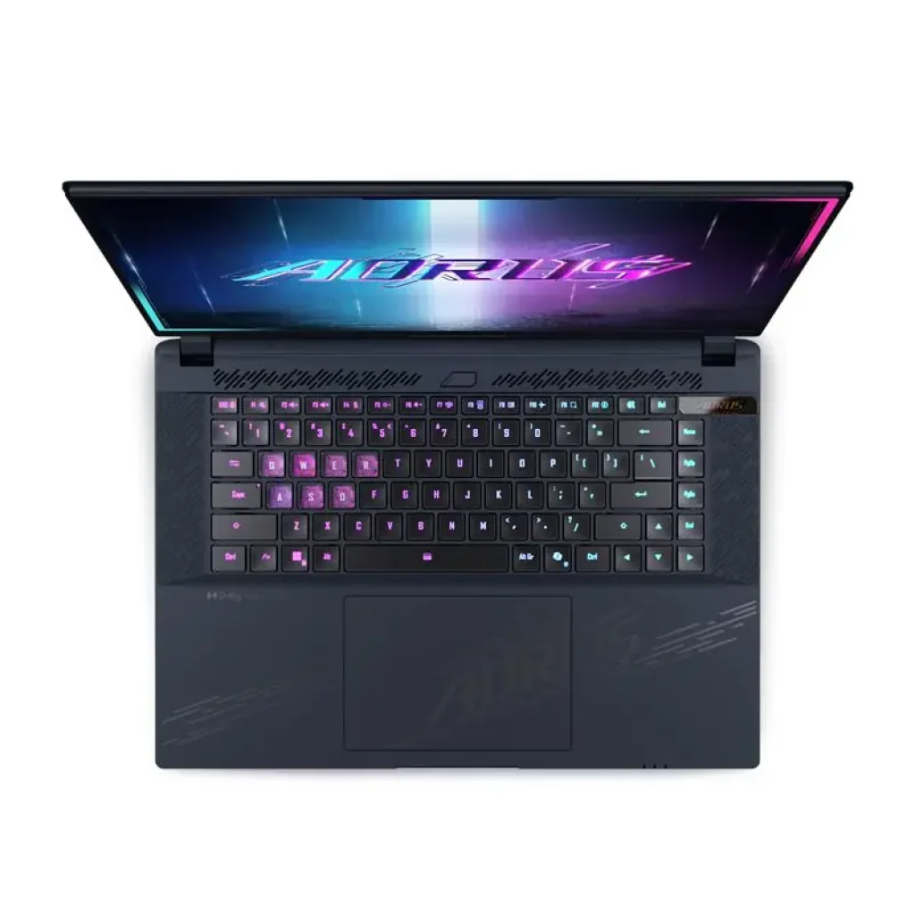 Ноутбук AORUS MASTER 16X 16.0 QHD OLED 240Hz, INTEL ARL HX Ultra9, 32GB, F2TB, NVD5080-16, W11, чорний (AORUS_16_BYHC5UAE65S) UA