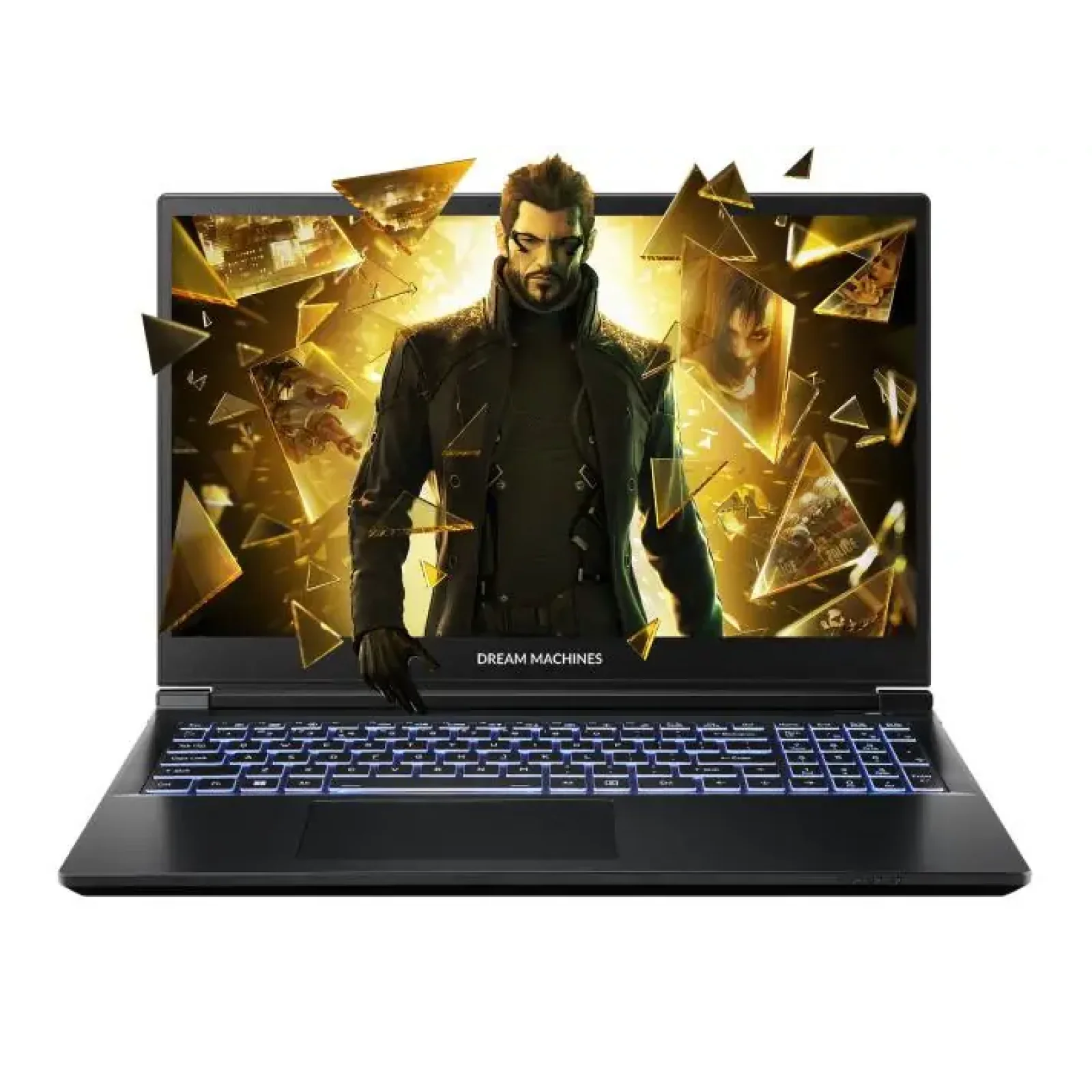 Ноутбук Dream Machines RG5060-15 15.6FHD IPS, Intel U9-275HX, 32GB, F1TB, NVD5060-8, DOS, чорний (RG5060-15UA27) UA