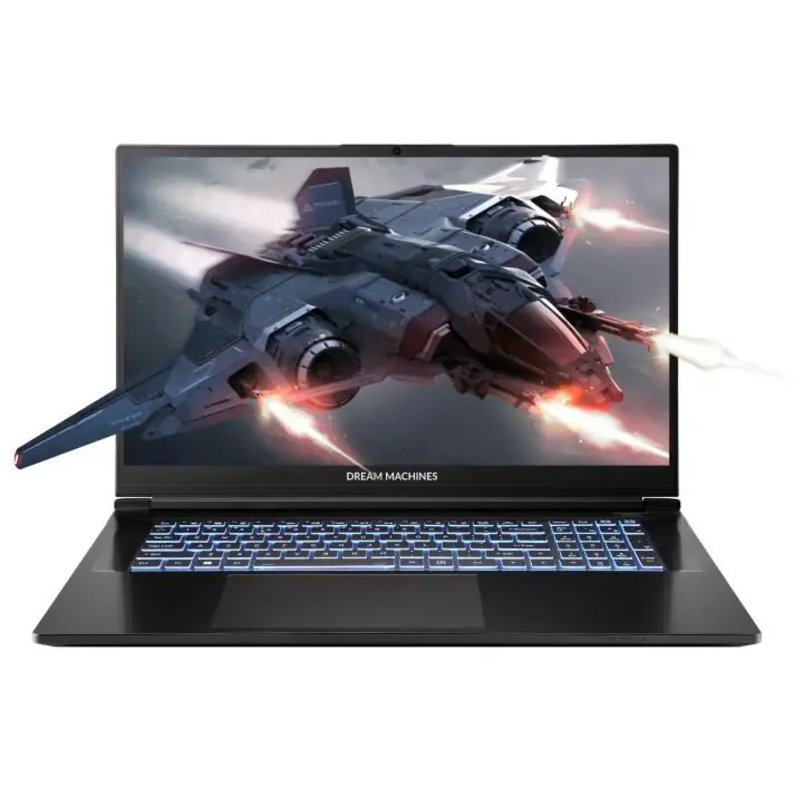 Ноутбук Dream Machines RG5060-17 17.3FHD IPS, Intel U9-275HX, 16GB, F1TB, NVD5060-8, DOS, чорний (RG5060-17UA23) UA