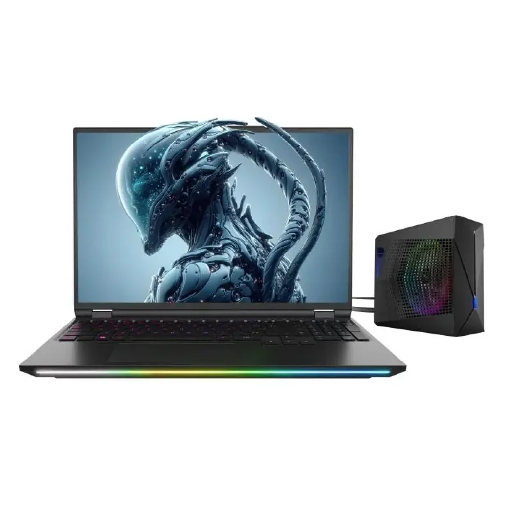 Ноутбук Dream Machines RX5090-16 16WQXGA, Intel U9-275HX, 32GB, F2TB, NVD5090-24, DOS, чорний (RX5090-16UA22) UA
