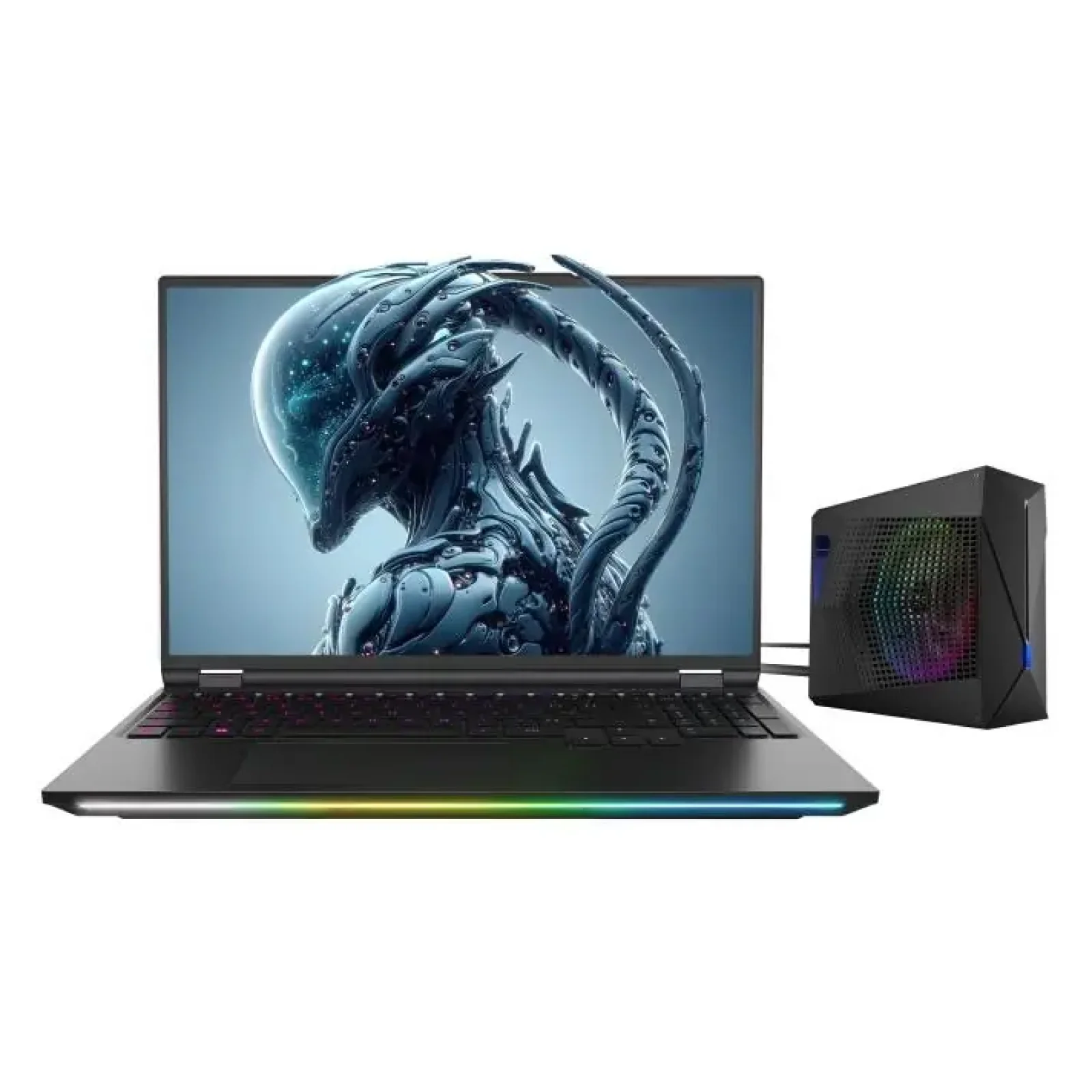 Ноутбук Dream Machines RX5090-16 16WQXGA, Intel U9-275HX, 32GB, F2TB, NVD5090-24, DOS, чорний (RX5090-16UA22) UA