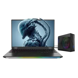 Ноутбук Dream Machines RX5090-16 16WQXGA, Intel U9-275HX, 32GB, F2TB, NVD5090-24, DOS, чорний (RX5090-16UA22) UA