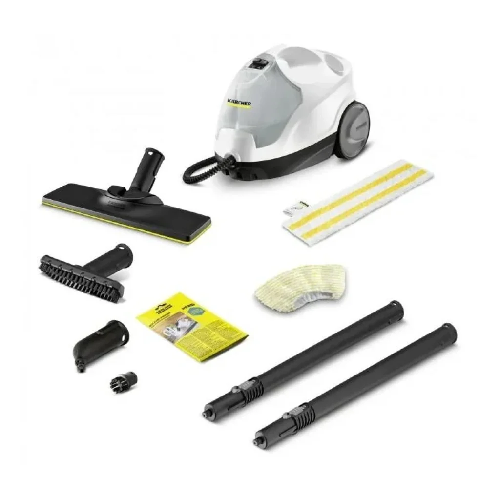 Пароочисник Karcher SC 4 EasyFix, 2000Вт, 800мл, 3.5Бар, білий, 1.512-630.0 UA