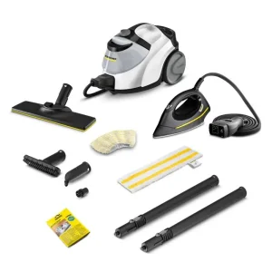 Пароочисник Karcher SC 5 EasyFix Iron, 2250Вт, 1500мл, 4.2Бар, праска,швабра, білий, 1.512-661.0 UA