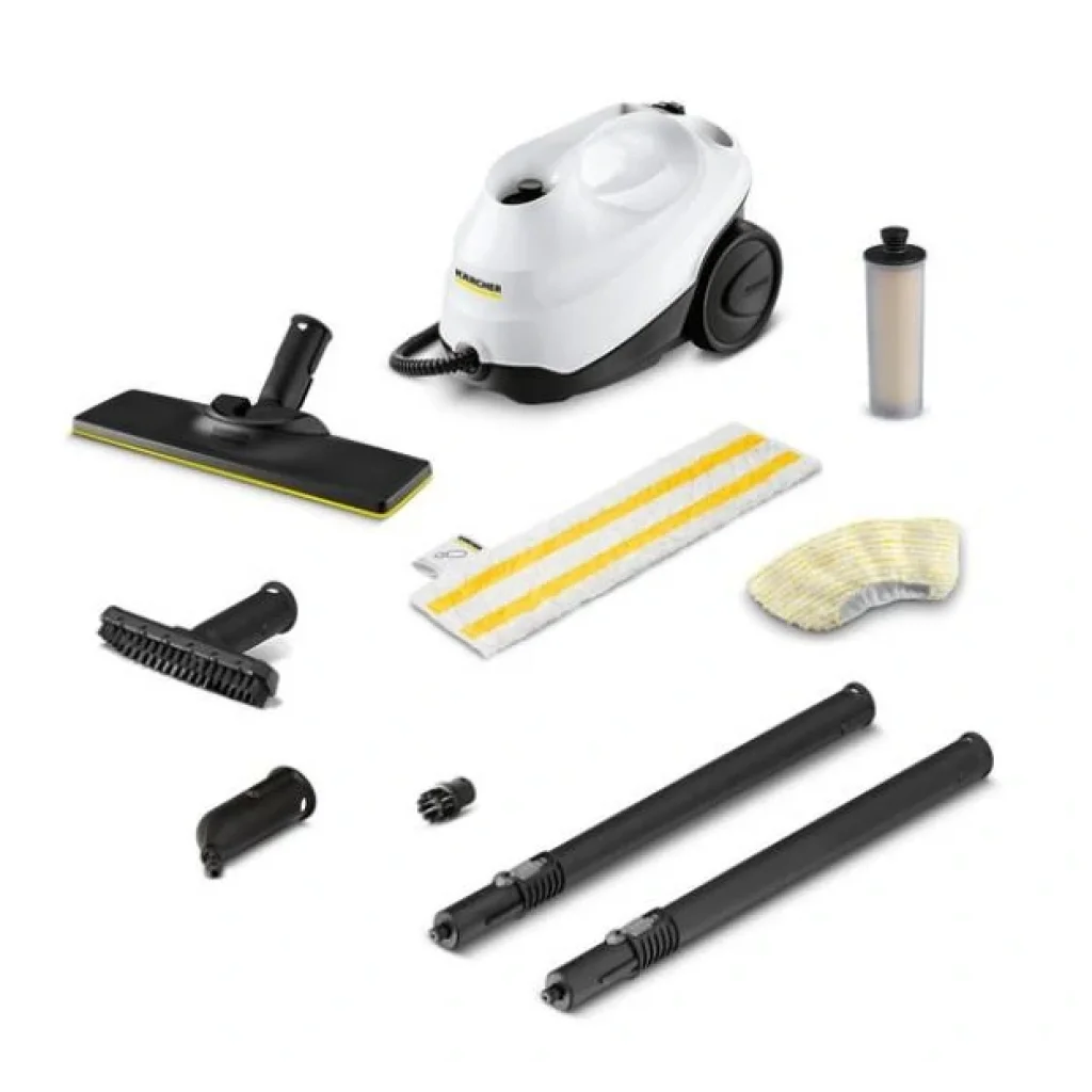 Пароочисник Karcher SC 3 EasyFix, 1900Вт, 1000мл, 3.5Бар, білий, 1.513-650.0 UA