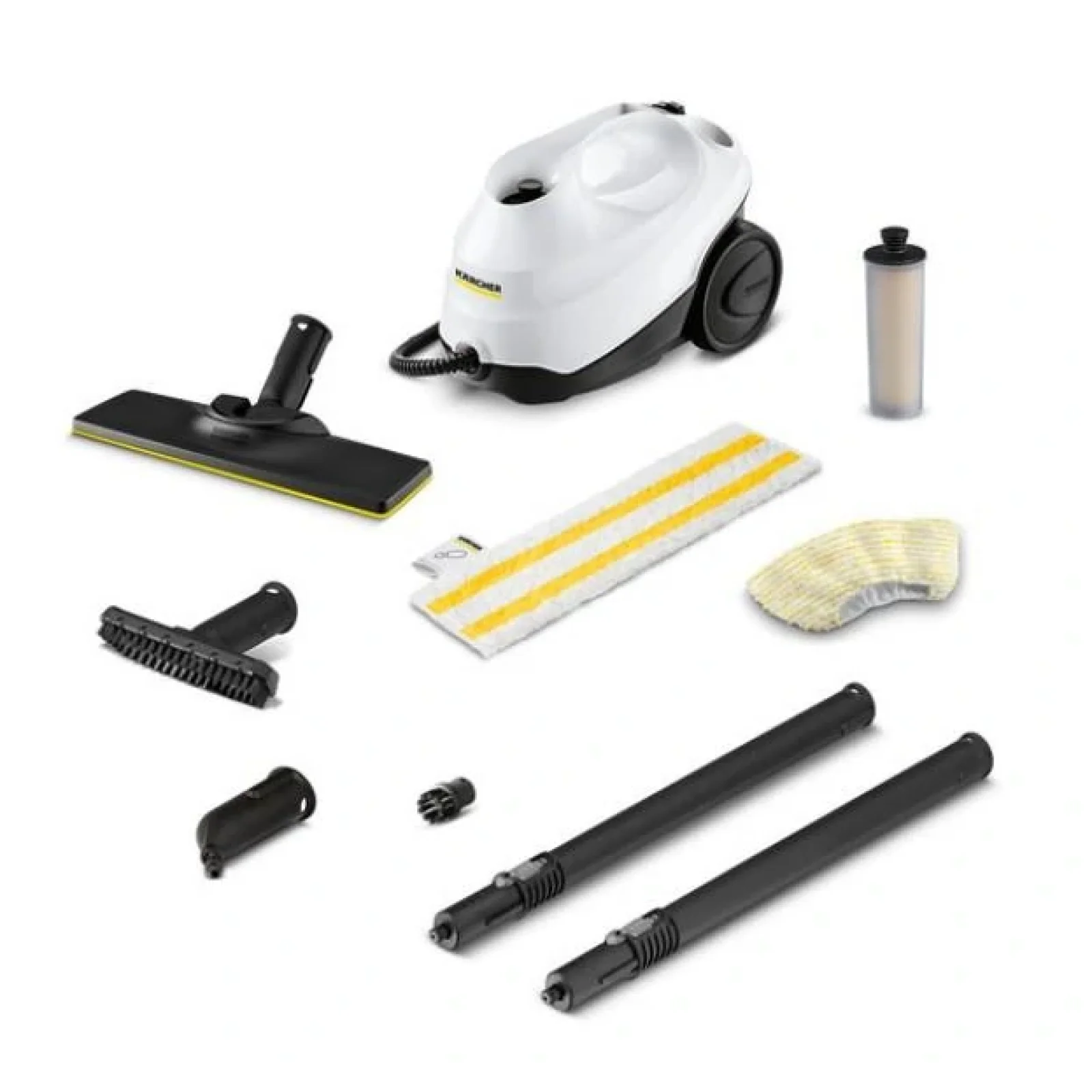 Пароочисник Karcher SC 3 EasyFix, 1900Вт, 1000мл, 3.5Бар, білий, 1.513-650.0 UA