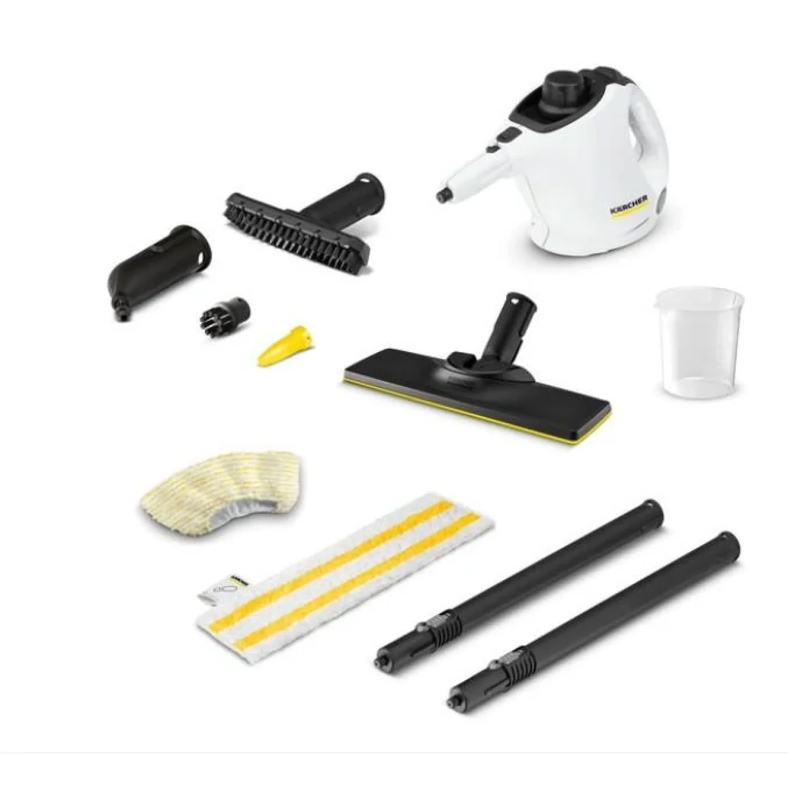 Пароочисник Karcher SC 1 EasyFix, 1200Вт, 200мл, 3Бар,білий, 1.516-401.0 UA