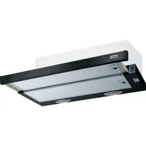 Витяжка Franke телескопічна, 60см, 518м.куб/год, Flexa FTC632LBK, чорний (315.0547.798) UA