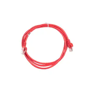 Патч-корд 2E САТ 5e, UTP, 1.50м, 26AWG, RJ45, 7/0.16, CCA, PVC, червоний (2E-PC5ECA-150RD) UA