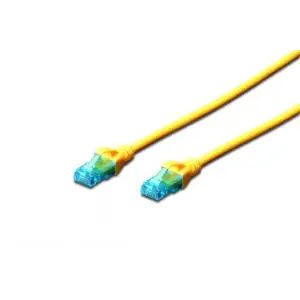 Патч-корд 2E CAT 5e, UTP, 0.20м, 26AWG, RJ45, 7/0.16, Cu, LSZH, жовтий (2E-PC5ECU-0.20LSZH-YLW) UA