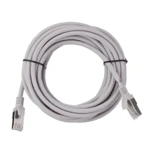 Патч-корд 2E САТ 5e, FTP, 5м, 26AWG, RJ45, 7/0.16, Cu, LSZH, сірий (2E-PC5ECU-FTP5LSZH-GRY) UA
