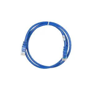 Патч-корд 2E САТ 6, UTP, 1м, 26AWG, RJ45, 7/0.16, Cu, PVC, синій (2E-PC6COP-100BL) UA