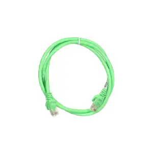 Патч-корд 2E САТ 6, UTP, 1м, 26AWG, RJ45, 7/0.16, Cu, PVC, зелений (2E-PC6COP-100GRN) UA