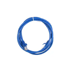 Патч-корд 2E САТ 6, UTP, 1.50м, 26AWG, RJ45, 7/0.16, Cu, PVC, синій (2E-PC6COP-150BL) UA