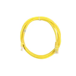 Патч-корд 2E САТ 6, UTP, 1.50м, 26AWG, RJ45, 7/0.16, Cu, PVC, жовтий (2E-PC6COP-150YLW) UA