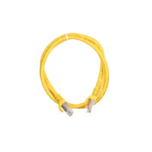 Патч-корд 2E САТ 6, S-FTP, 1м, 26AWG, RJ45, 7/0.16, Cu, PVC, жовтий (2E-PC6SFTPCOP-100YLW) UA
