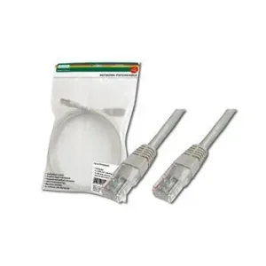 Патч-корд DIGITUS CAT 5e UTP, 25м, AWG 26/7, Cu, PVC,сірий (DK-1511-250) UA