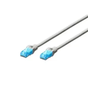 Патч-корд DIGITUS CAT 5e UTP, 30м, AWG 26/7, CCA, PVC, сірий (DK-1512-300) UA