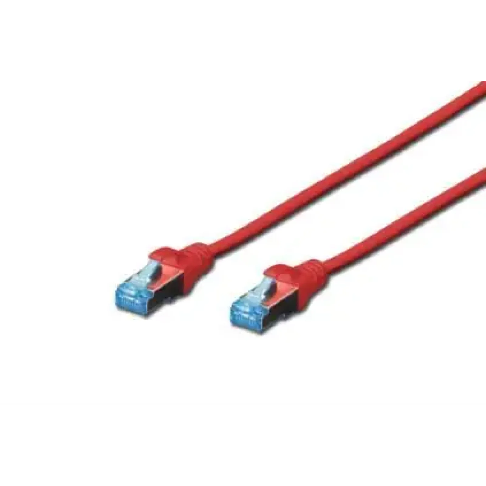 Патч-корд DIGITUS САТ 5e SF-UTP, 5м, AWG 26/7, Cu, PVC, червоний (DK-1531-050/R) UA