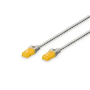 Патч-корд DIGITUS САТ 6A U-UTP, 2м, AWG 26/7, Cu, LSZH, сірий (DK-1613-A-020) UA