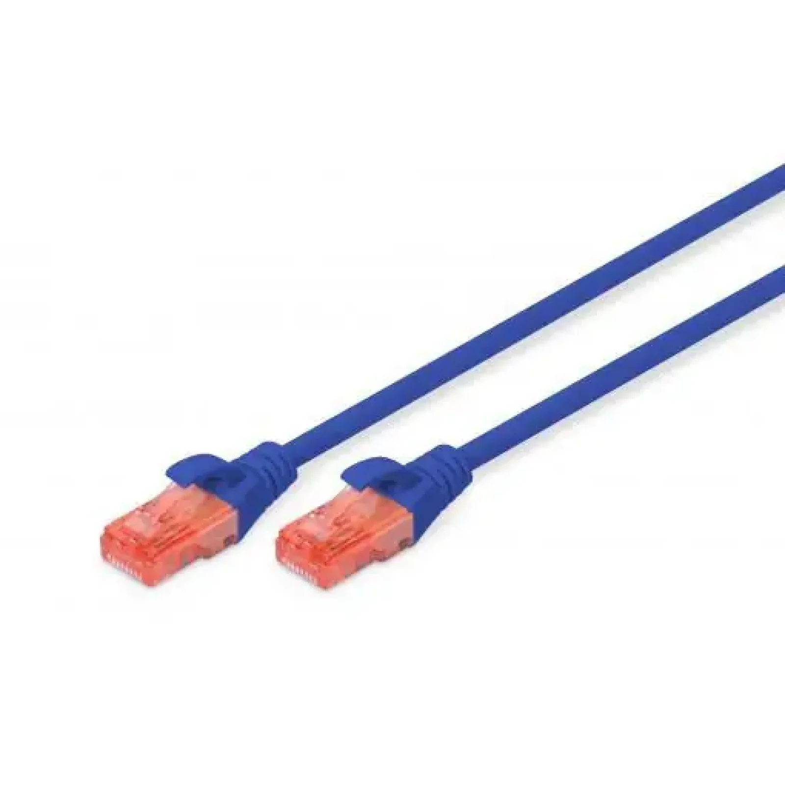 Патч-корд DIGITUS CAT 6 UTP, 5м, AWG 26/7, Cu, LSZH, синій (DK-1617-050/B) UA