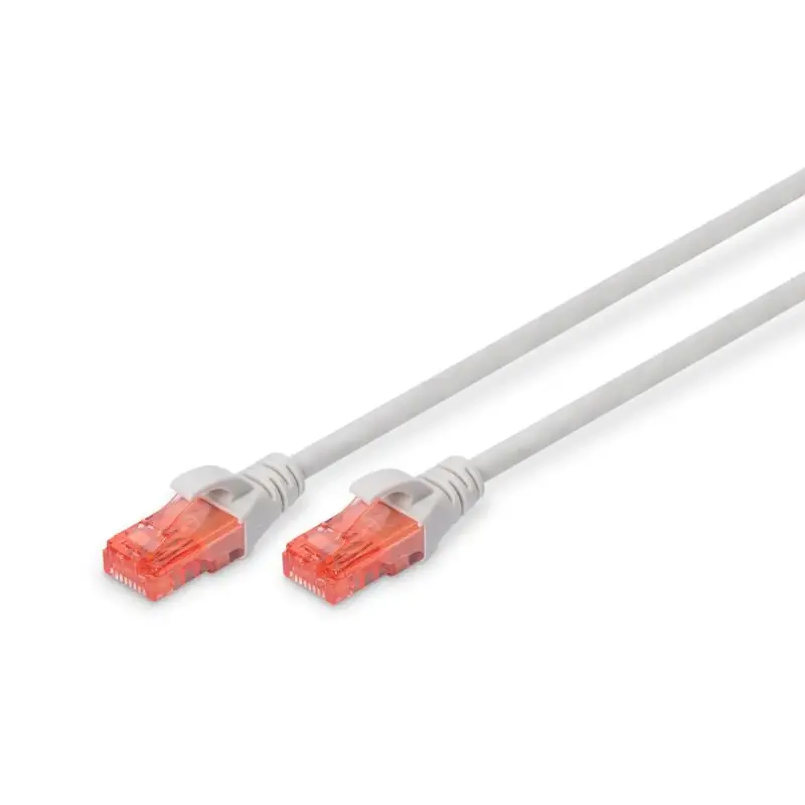 Патч-корд DIGITUS CAT 6 UTP, 20м, AWG 26/7, Cu, LSZH, сірий (DK-1617-200) UA