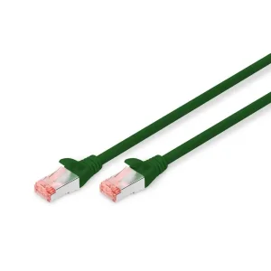 Патч-корд DIGITUS CAT 6 S-FTP, 1м, AWG 27/7, LSZH, зелений (DK-1644-010/G) UA